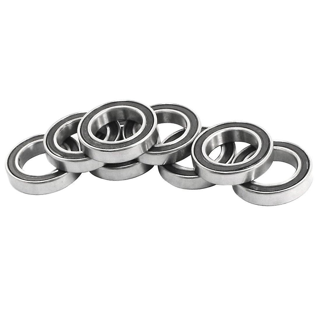 10pcs 6802-2rs 15x24x5mm Shielded Sealed Deep Groove Ball Bearings
