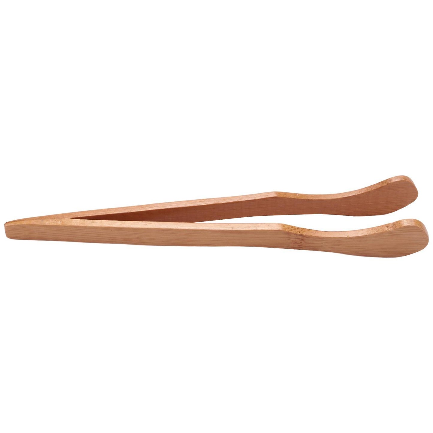 12pcs Bamboo Toaster Tongs, 7 Inch, Reusable, for Cooking, Fruit Tea