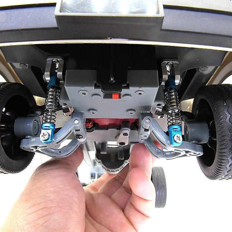 Car Upgrades Parts Metal Front & Rear Shock Absorbers Damper,red