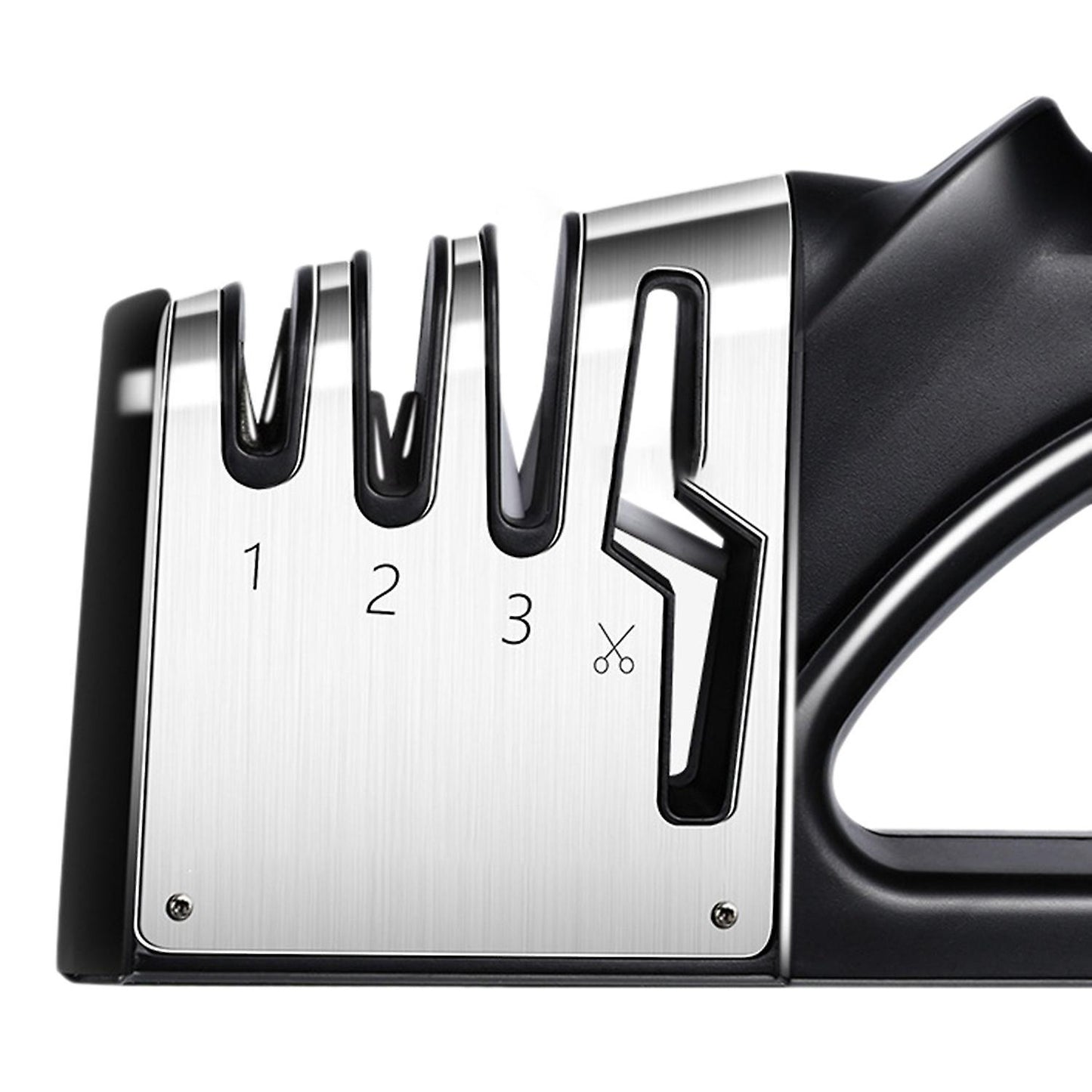 Sharpener,4 Stage Knife Sharpener,4-in-1 Knife and Scissors