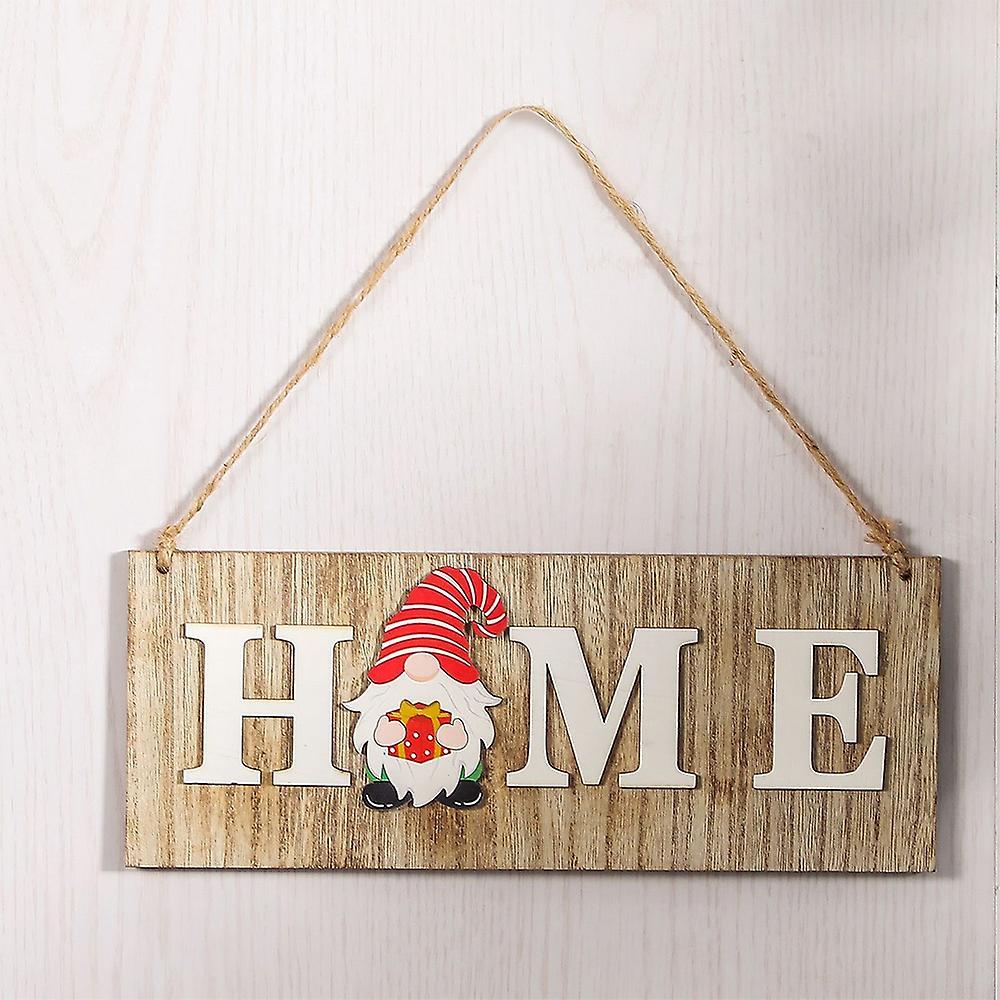 Christmas Door Welcome Ornaments Dwarf Welcome Home Door Decoration