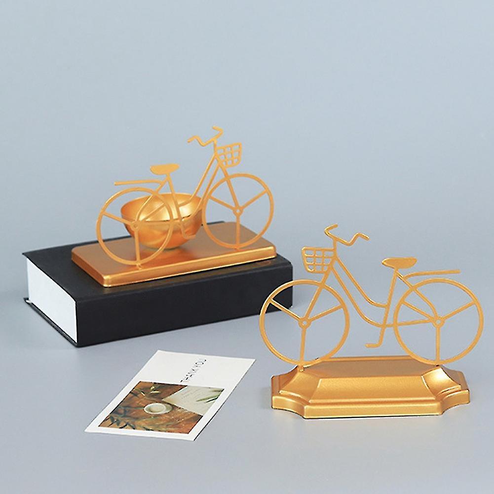 (1pcs) Wrought Iron Bicycle Model Decoration, Home Decoration, B