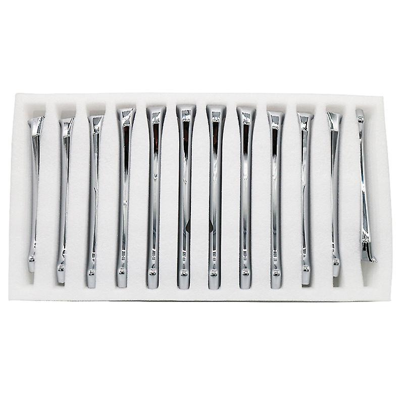 Car Front Grill Decor Bright Strip Silver Abs Chrome Exterior Trim