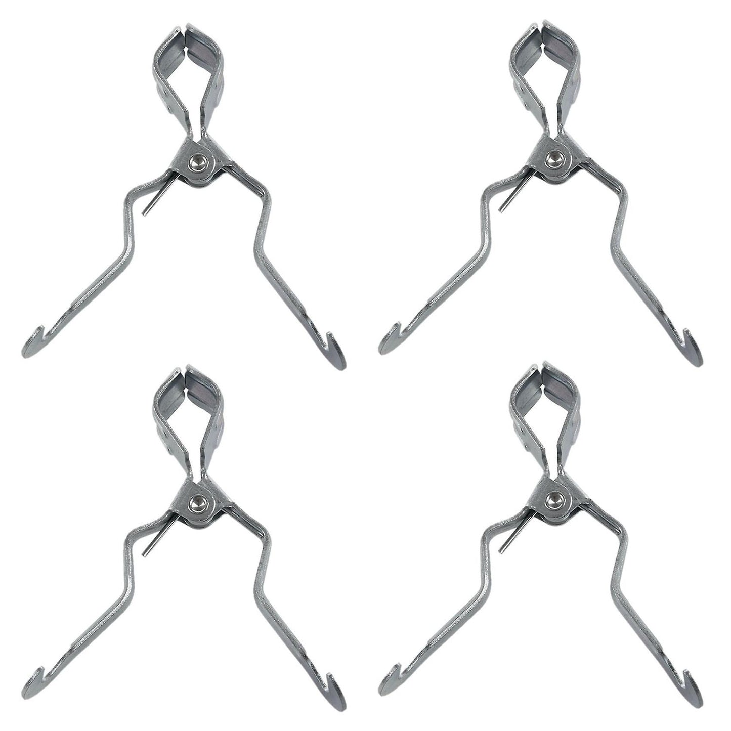 4x Outdoor Tools Metal Iron Clip Paper Hook Camping Tent Accessories