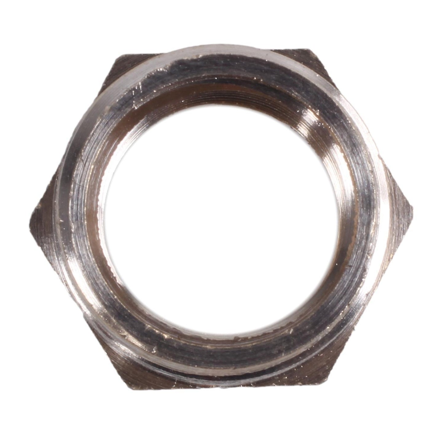 3/8" Pt Male to 1/4" Pt Female Hex Thread Bushing Piping Connector