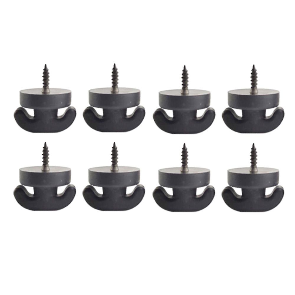 8pcs Universal Car Net Bag Buckle Tie Down Hook Ring