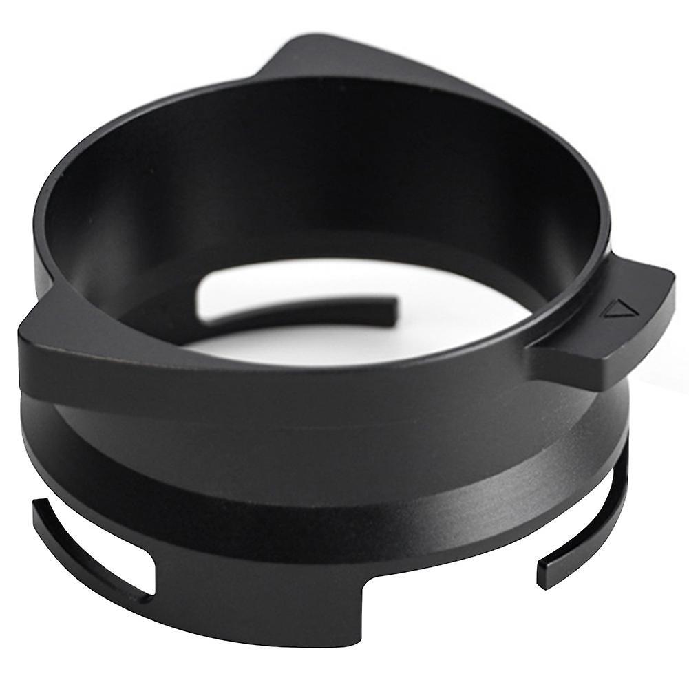 Coffee Powder Receiving Dosing Ring Rotatable Loop, Black