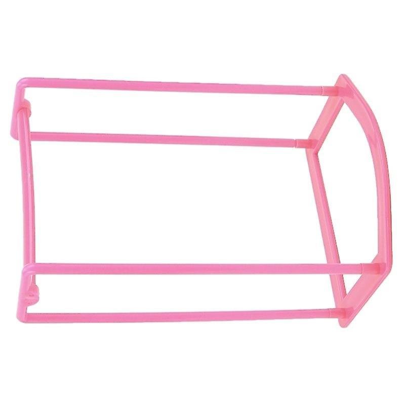 1pcs Smart Design Clothes Hanger Stacker Holder Storage Rackpink