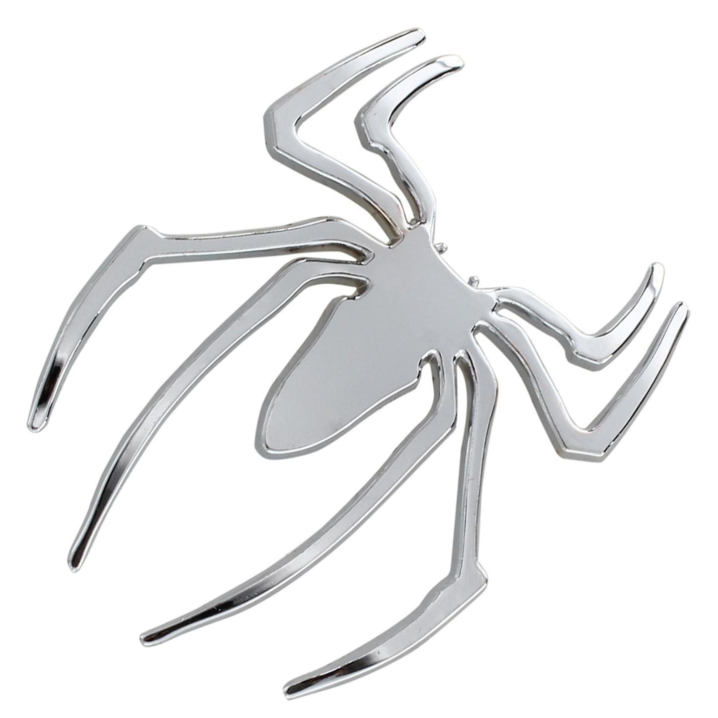 Emblem Auto Spinne Lkw Motor Auto Aufkleber Sticker Abzeichen Silber