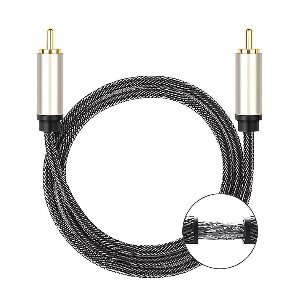 Digital Coaxial Output Lotus Cable Rca Male-to-male Audio Cable
