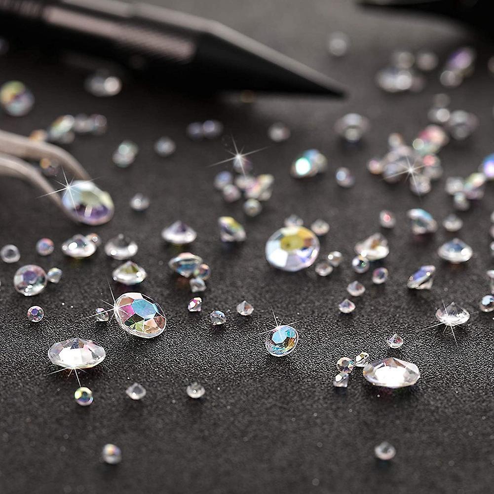 7000 Pcs Bling Diamond Acrylic Gem Table Scatter Crystals,multicolor