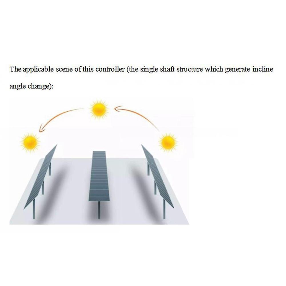 Single Axis Solar Tracker Controller Automatic Solar Tracking System