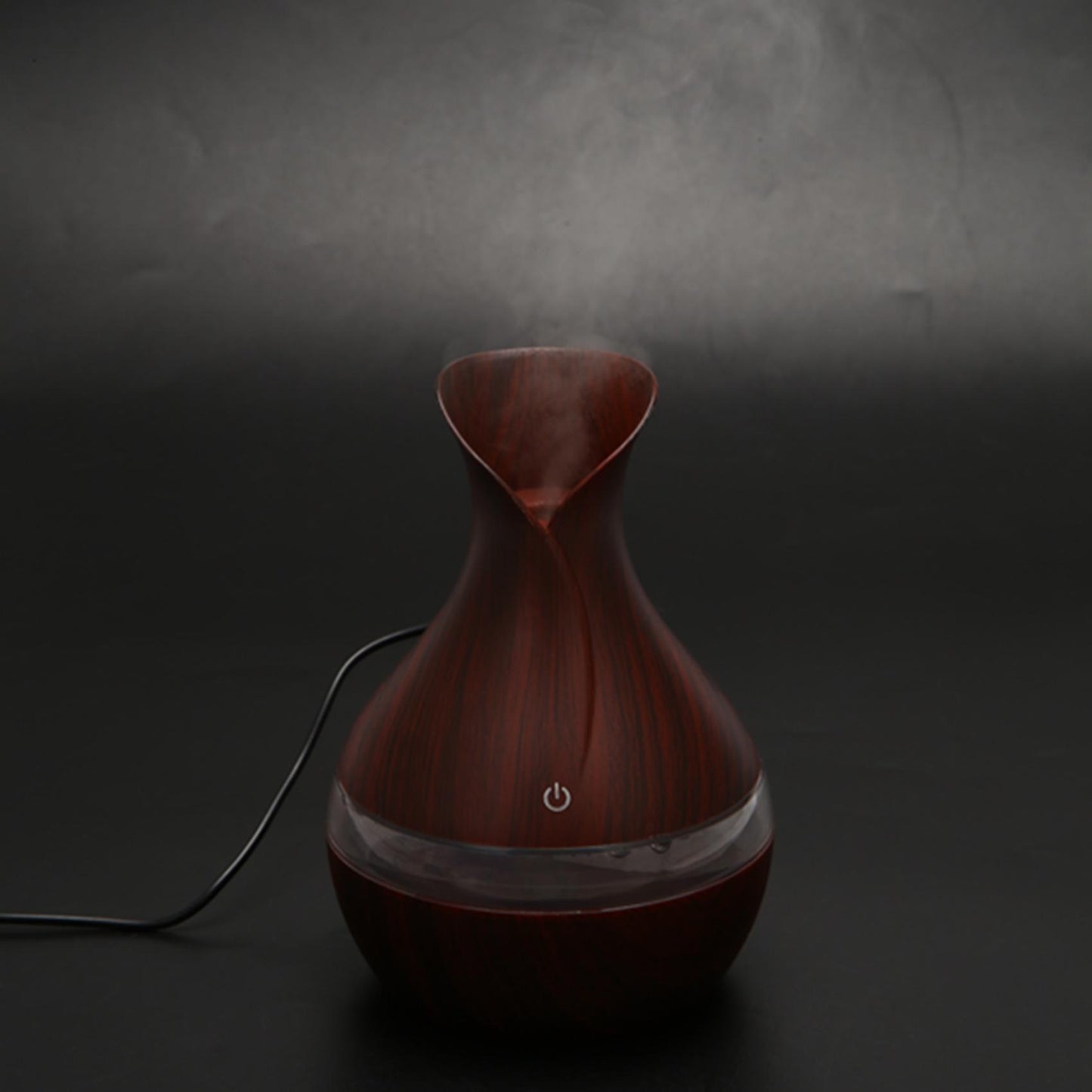 300ml Ultrasonic Humidifier Aroma Essential Oil Diffuser Deep Color