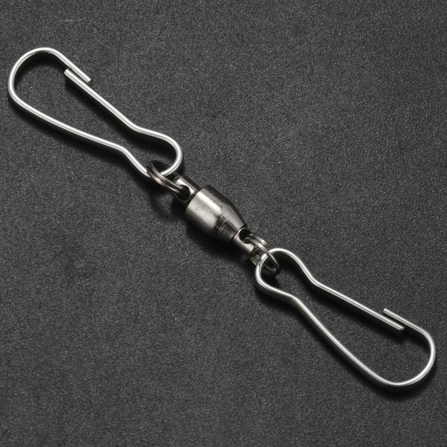 12 Pack Spinning Double Clip Swivel Hooks for Wind Spinners, Hanging