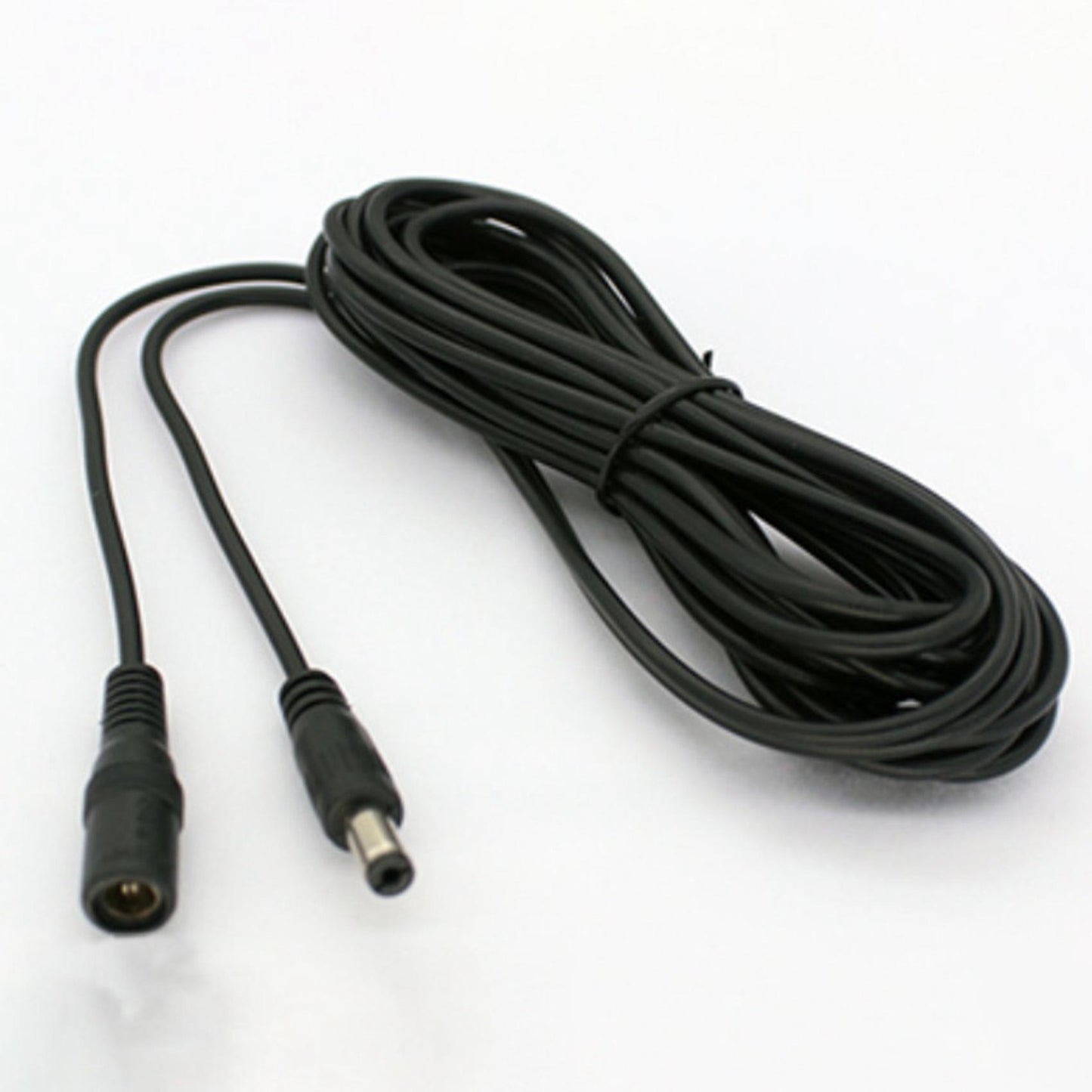 2 Pcs Dc Power Extension Cable 5.5x2.1mm 5v/12v/24v Led Strip 5 Meter