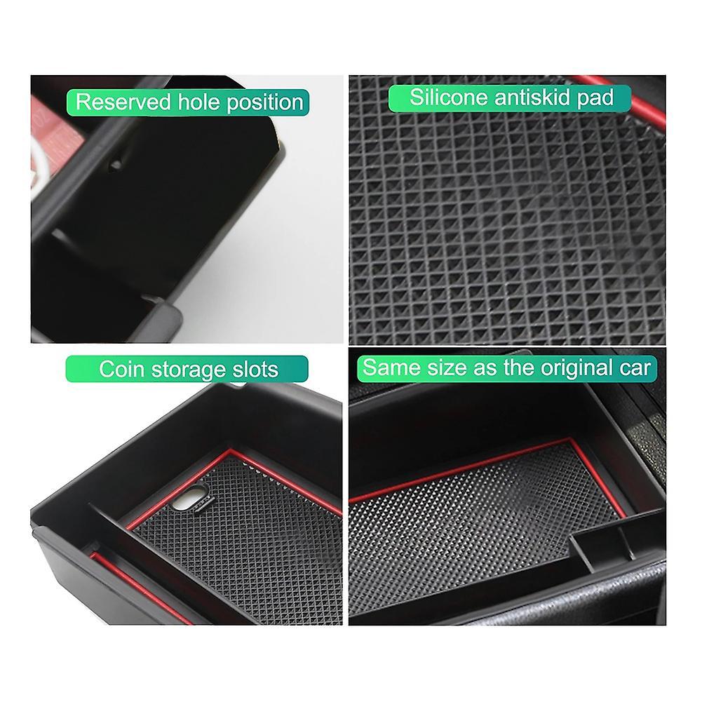 Center Console Armrest Storage Box for Skoda Octavia Mk4 2020 2021