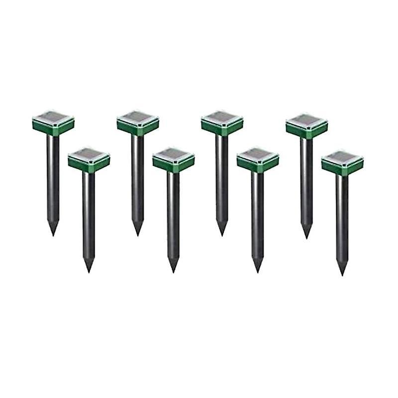 8 Pcs Solar Electronic Snake Repeller for Garden Yard Farm,etc
