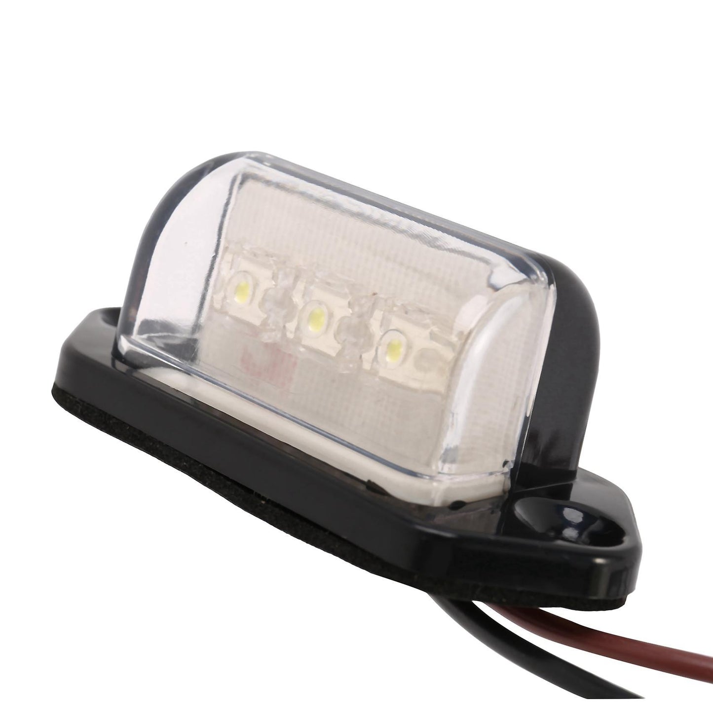 3x 12/24v 3 Led License Plate Tag Light Boat Rv Interior Step Lamp