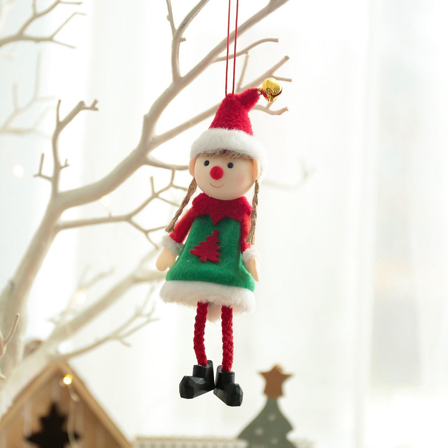 Christmas Angel Girl Doll New Year Christmas Ornaments Pendant Gift