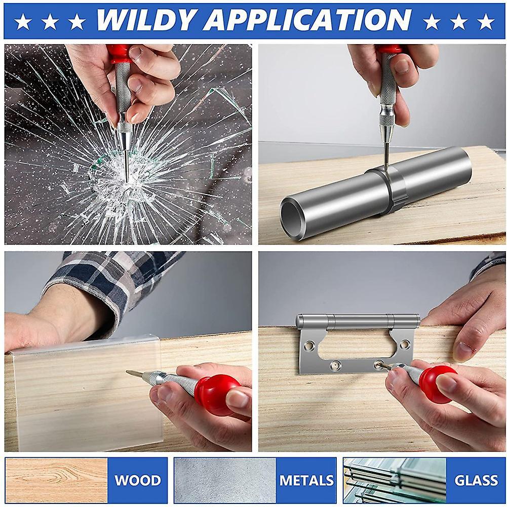 Solid Carpenter Marker Pencil Set Refillable Woodworking Pencil B