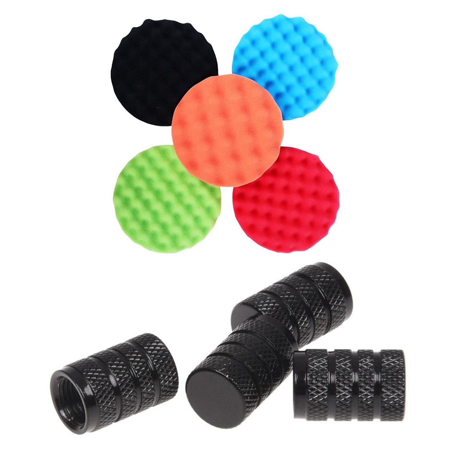 5pcs 7inch 180mm Sponge Polishing Waxing Foam Buffing Pads