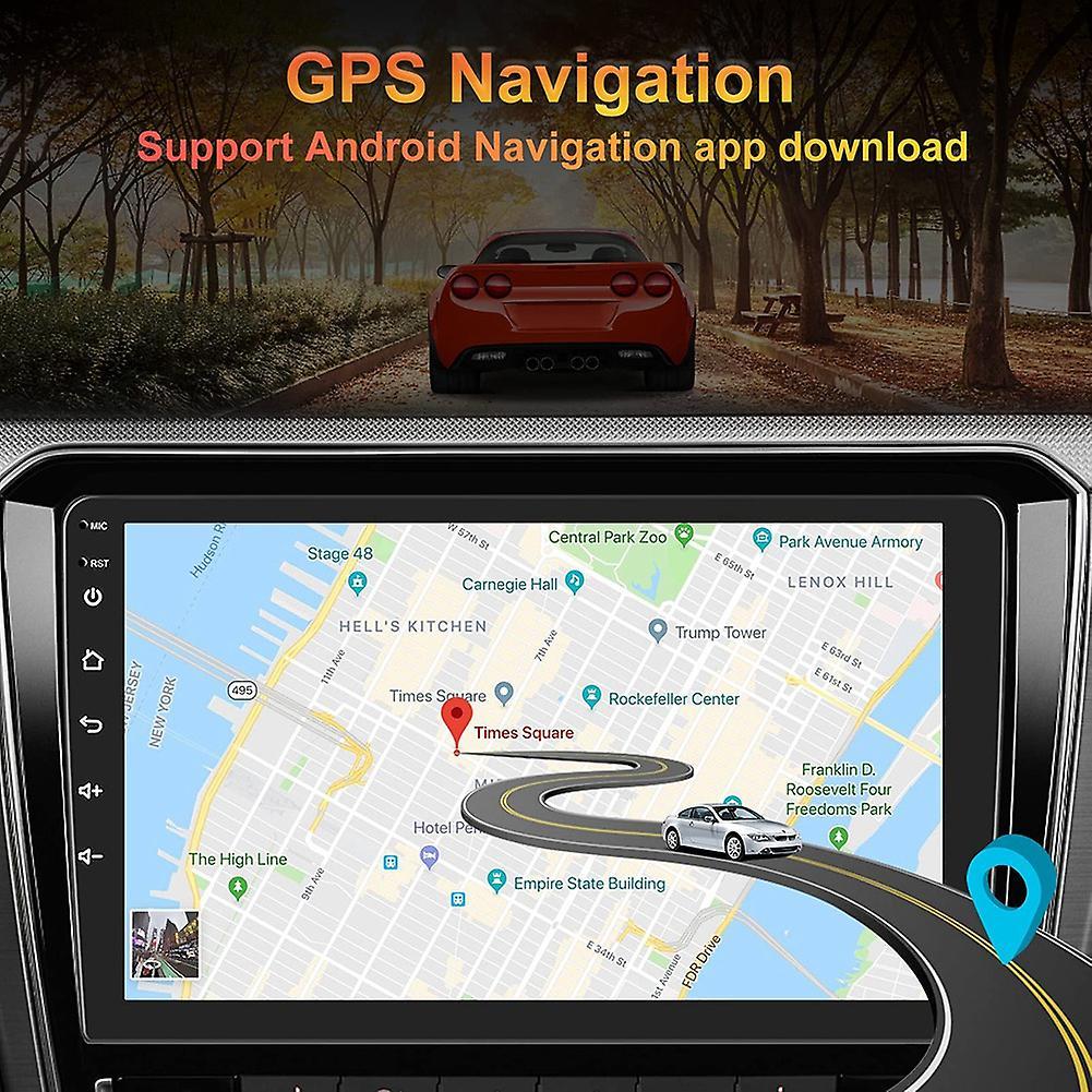 10.1 Inch Android Car Stereo Double Din In Dash Gps Navigation Radio