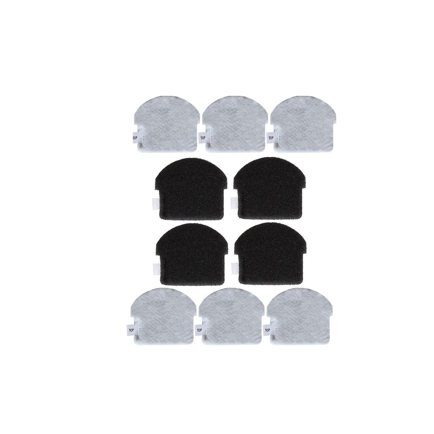 10 Pcs Filters for Midea Handheld Vacuum Cleaner S3-l041c Parts