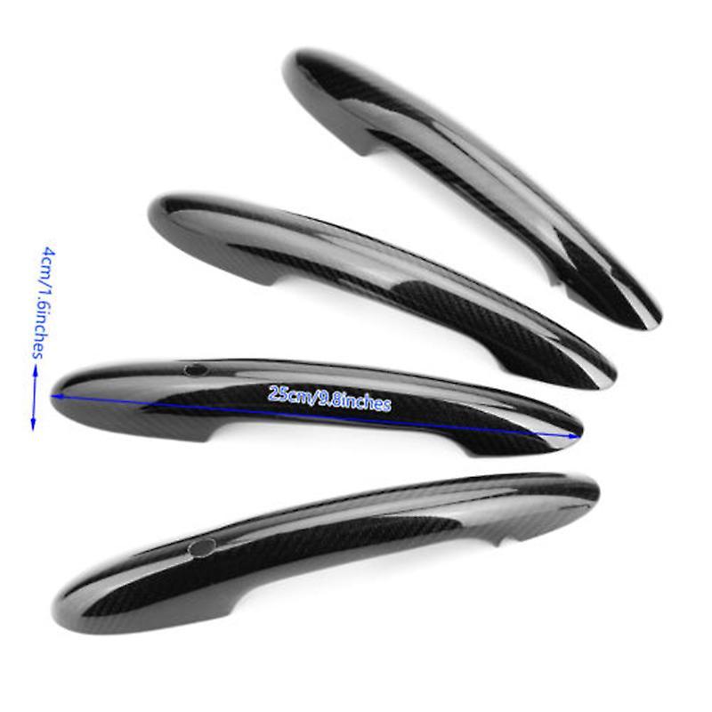 4pc Carbon Fiber Door Handle Cover for Mini Cooper F55 F56 F54 F60