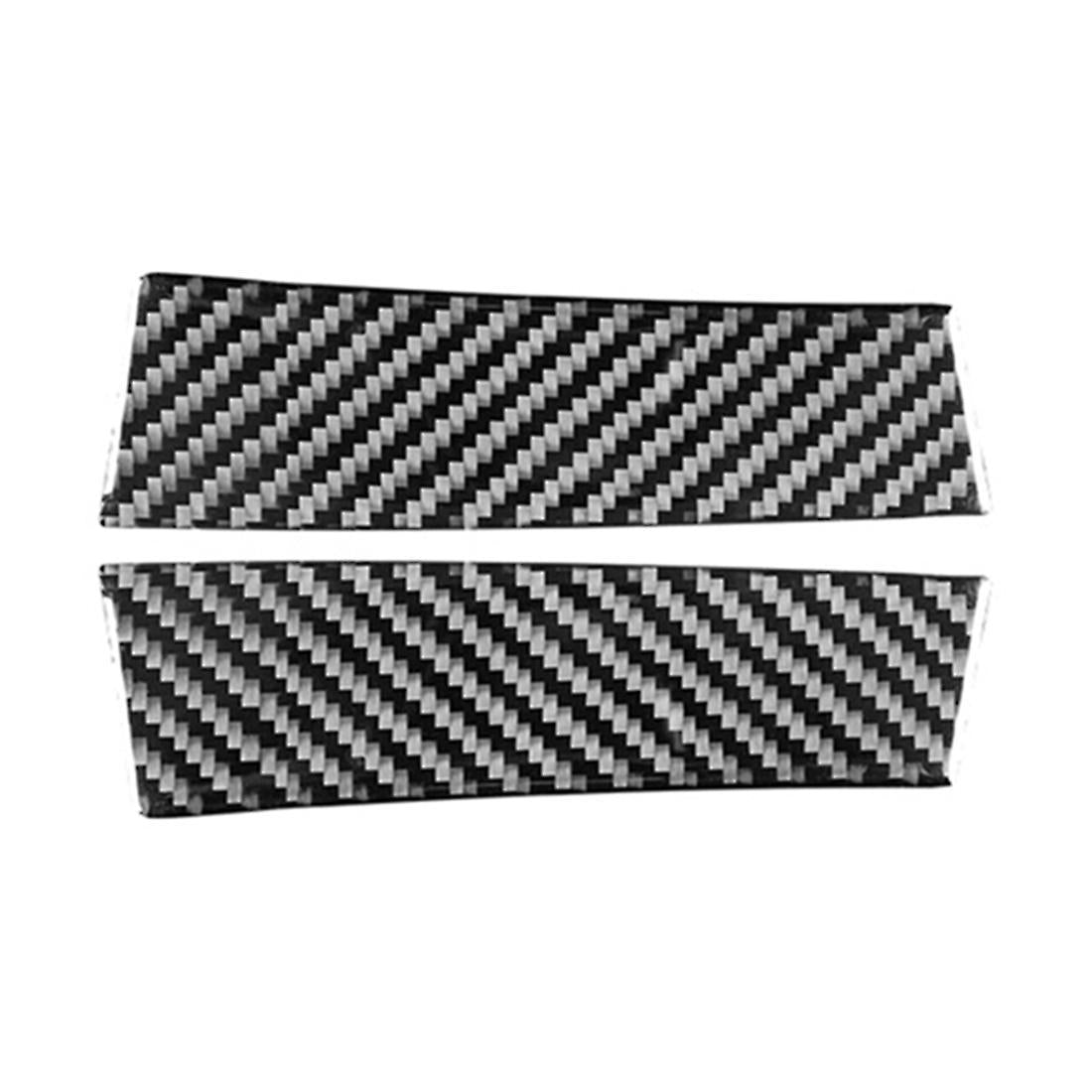 For Toyota Highlander Carbon Fiber Car Window A Pillars Sticker