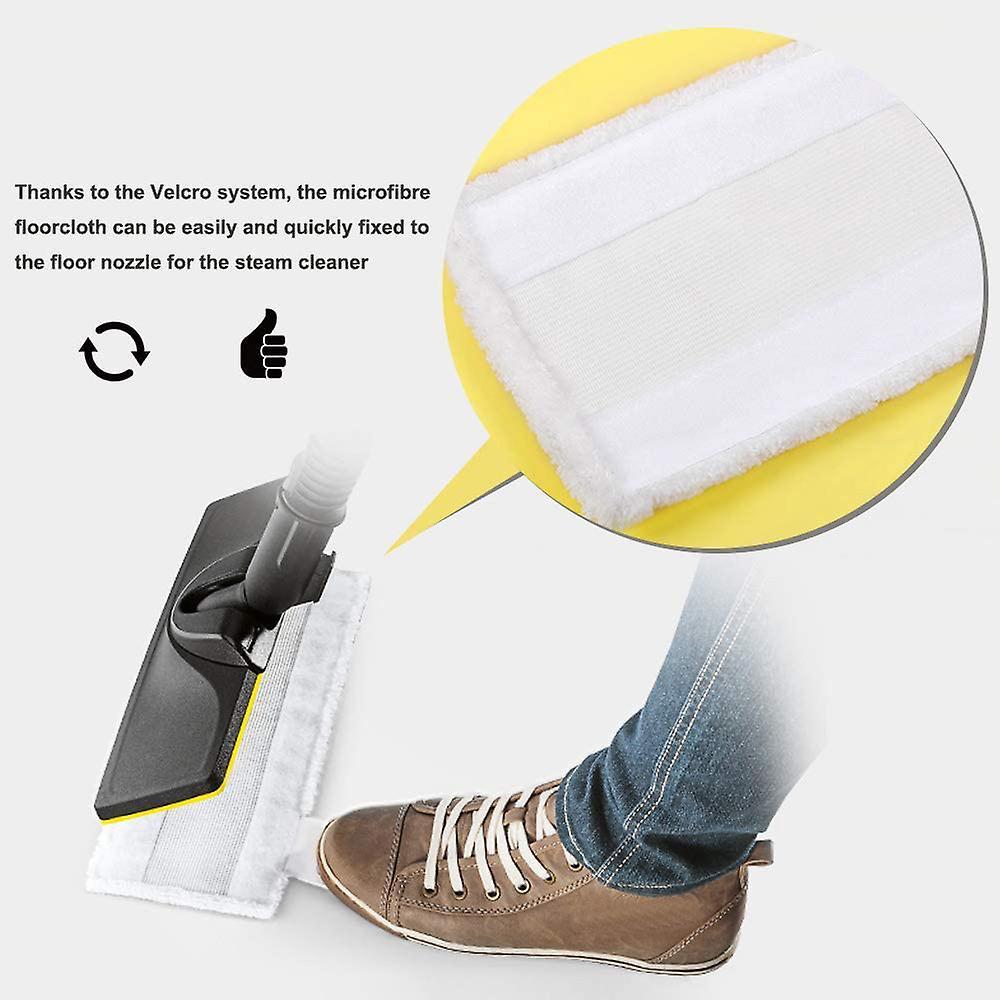 Microfiber Cloth Set Compatible(3 for Floor Nozzle+3 for Hand Nozzle)