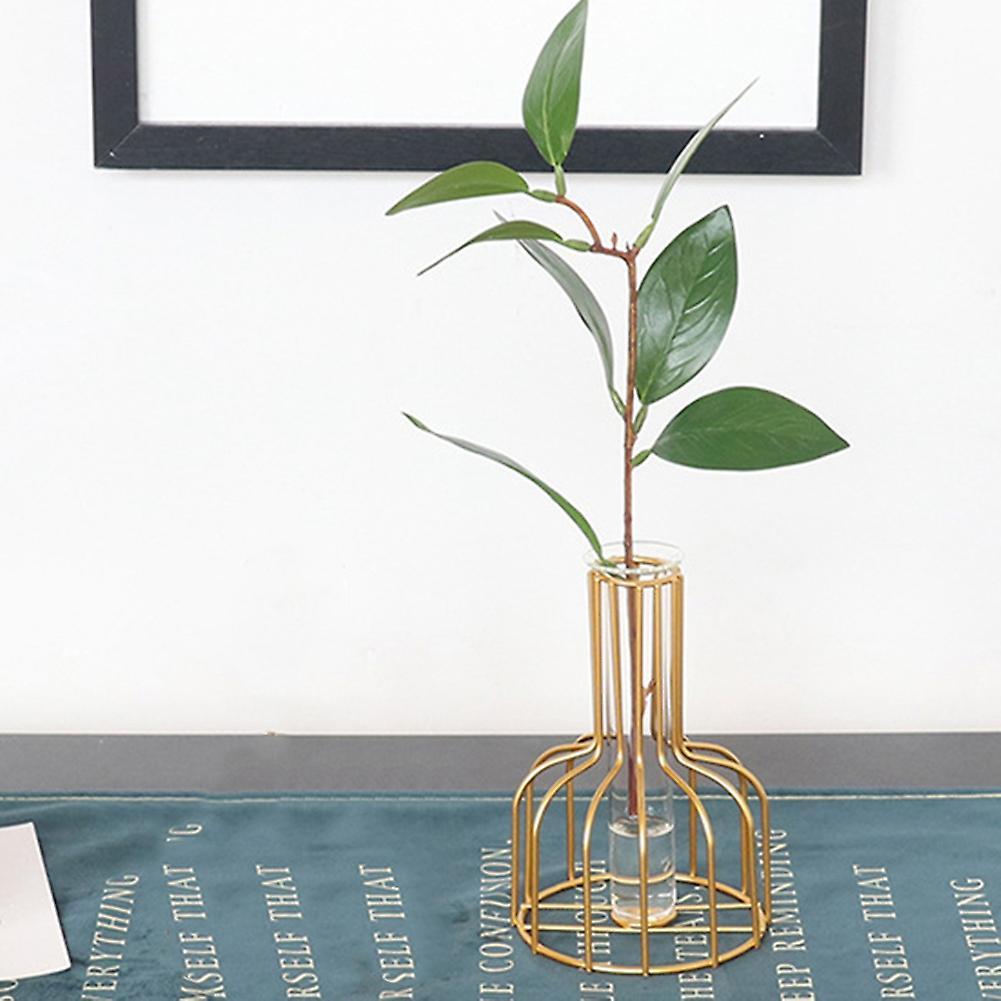 Transparent Glass Vase Home Decoration for Small Flowers Living Room