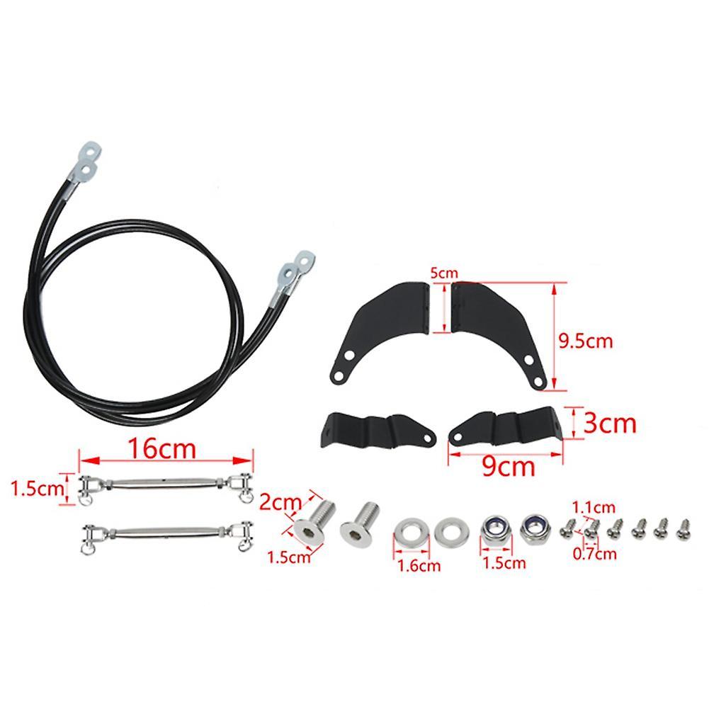 Car Hood Obstacle Eliminate Rope Limb Riser Kit for Jimny 2012-2017