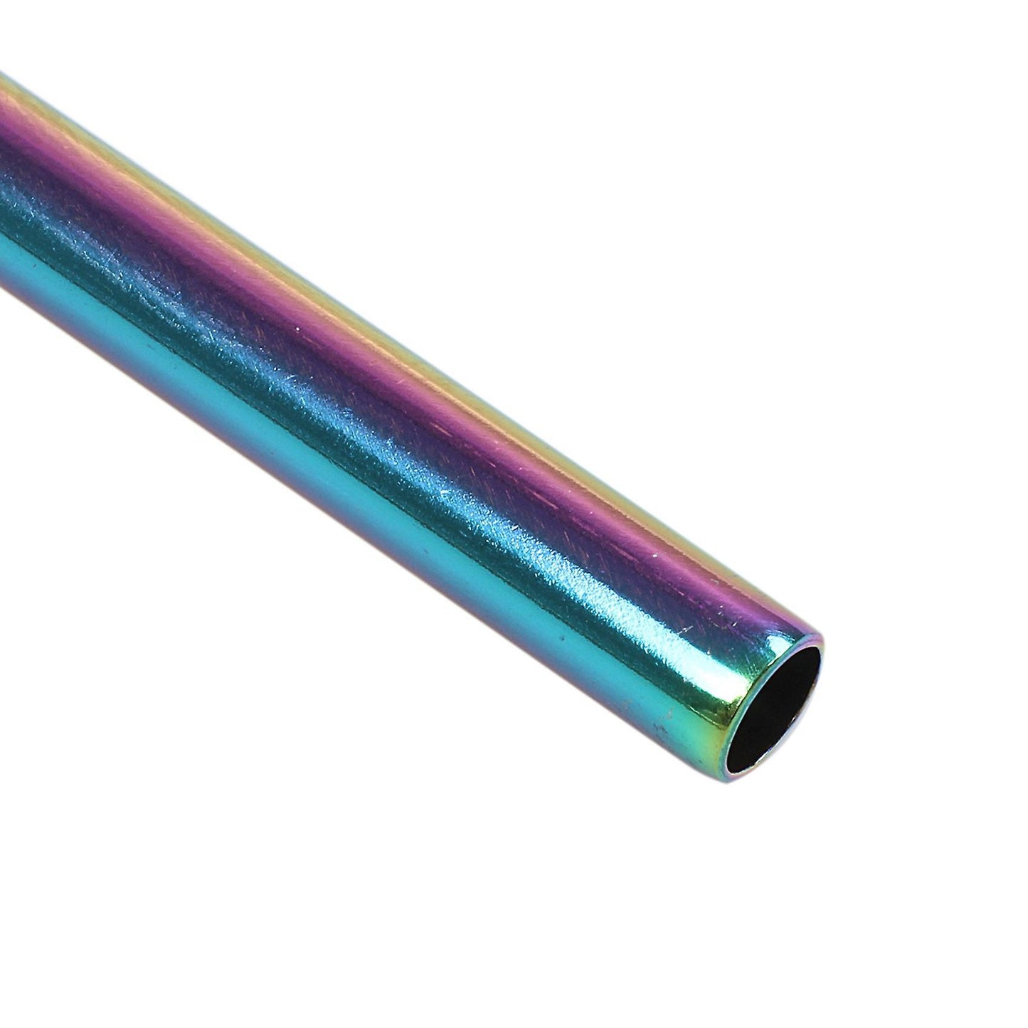 8 Pack - Stainless Steel Straws - Includes 2 Long Cleaning Brushes