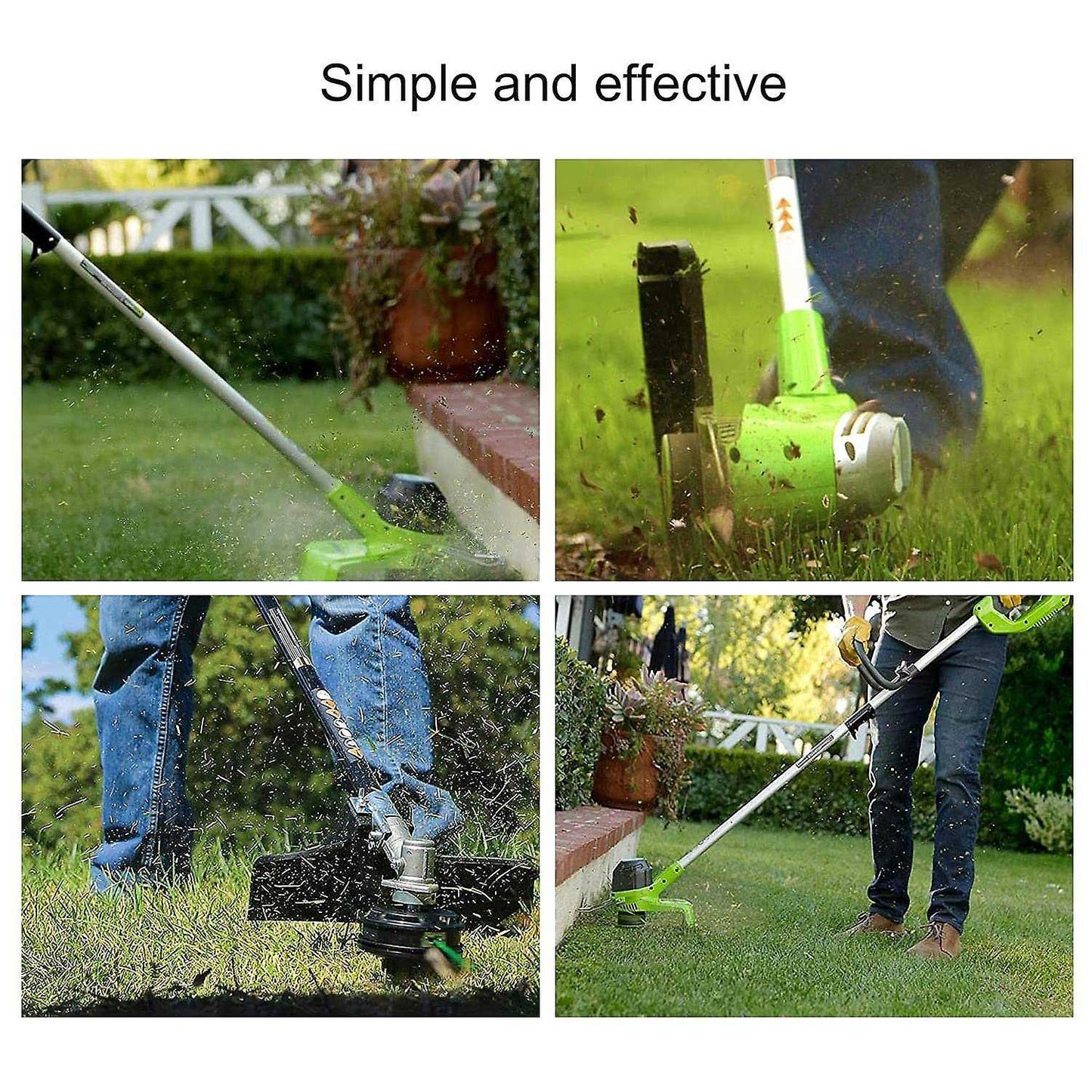 27ft 0.065inch String Trimmer Dual Line for Greenworks (3pack)