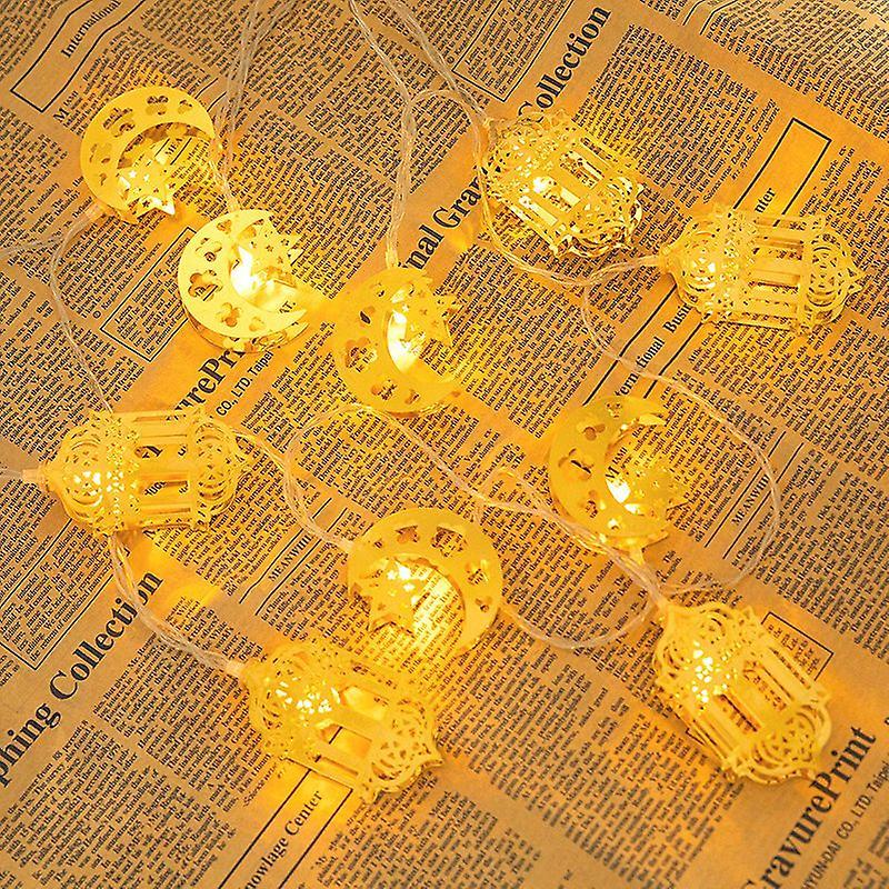 Ramadan Decorations Moon Star Led String Lights Eid Mubarak Decor