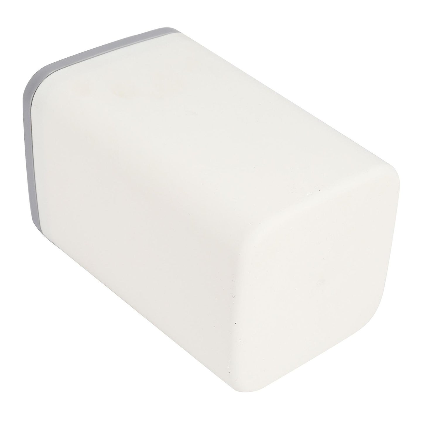 Waste Bin Small Trash Can Mini Desktop for Desk Car Trash Bin Gray