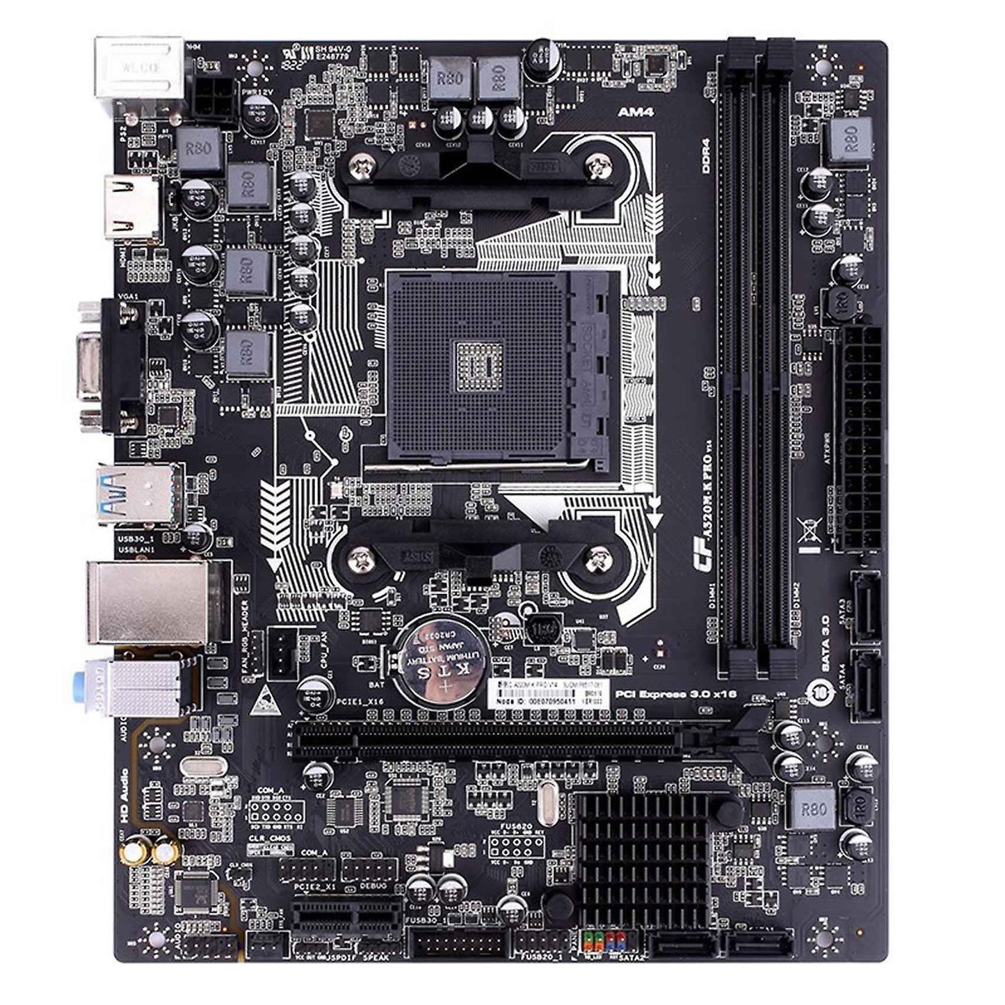 Colorful C.a320m-k Pro Motherboard Support Am4 Interface Processor