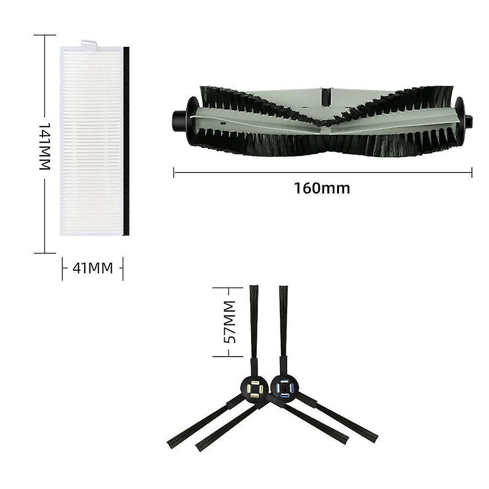 Main Brush Side Brush Hepa Filter for Ilife A7 A9s V8 V8s X750 X800