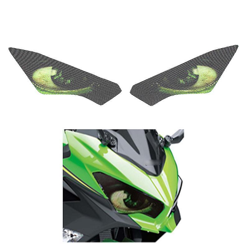 Motorcycle Headlight Protection Sticker Headlights Eye Body Sticker A