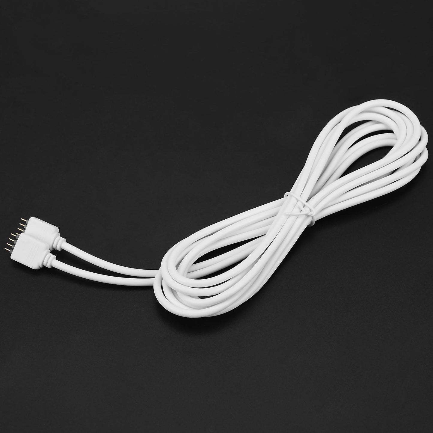 2x 4pin Extension Wire Connector Rgb 5050 3528 Led Strip Light 3meter