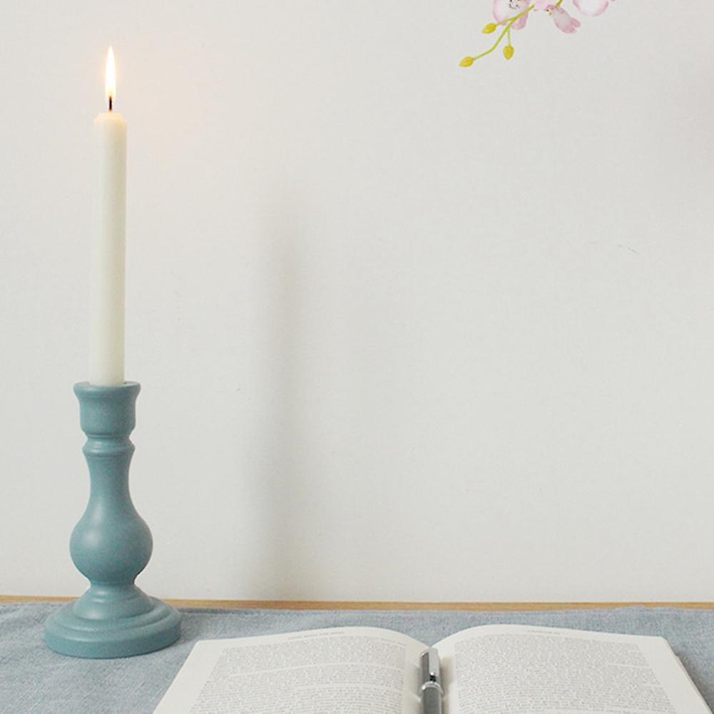 Solid Wood Candlestick Decoration Simple Candlestick Petty,b
