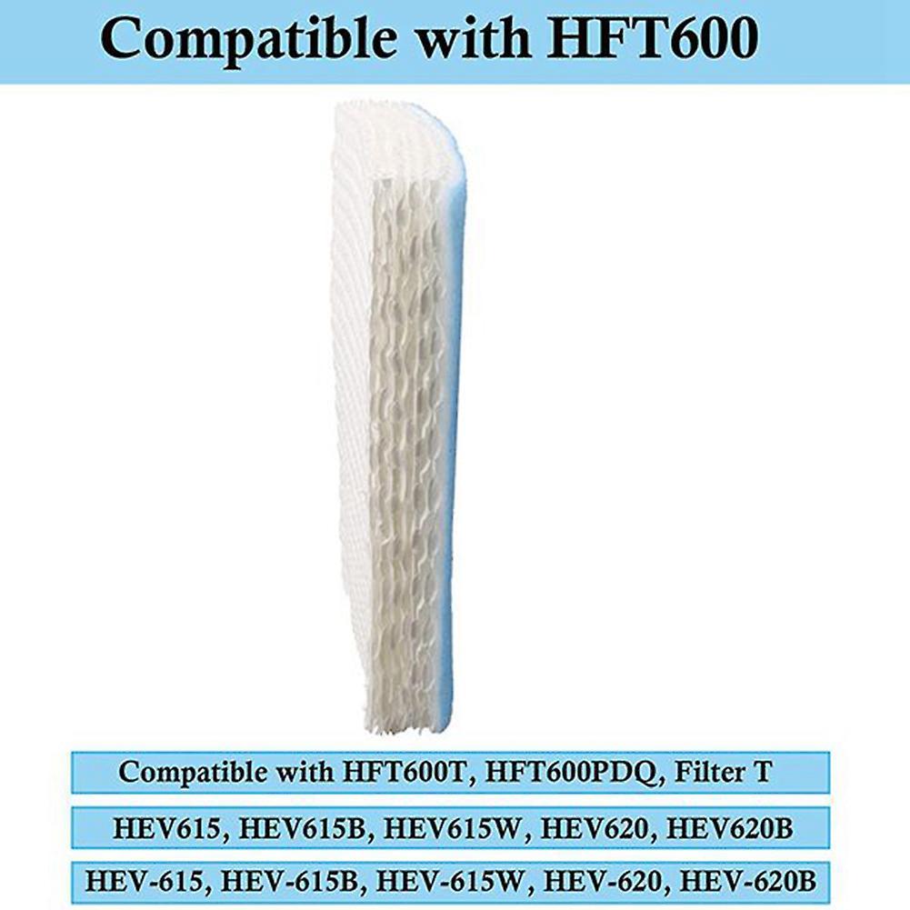 2pcs Hft600 Wicking Filter T for Honeywell Top Fill Tower Humidifier