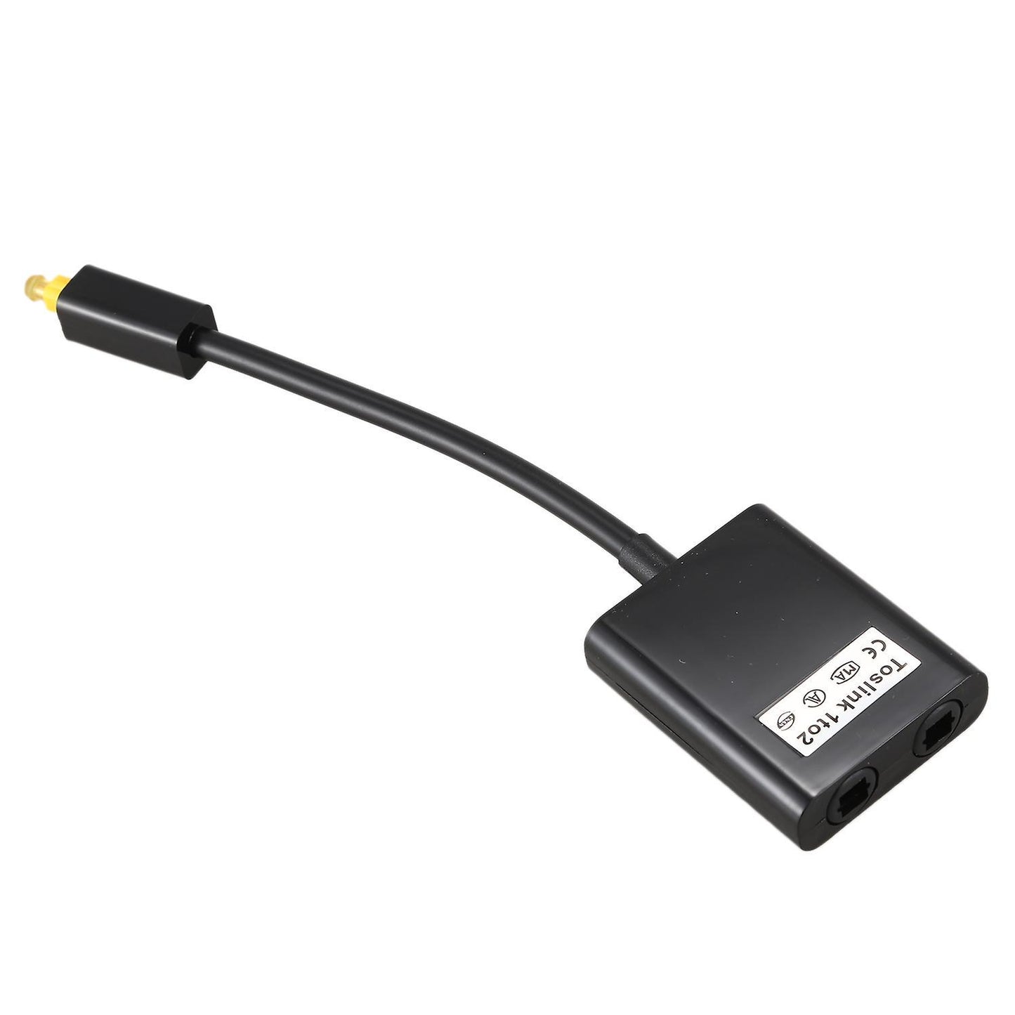 Spdif Optical Audio Splitter 2 Way Toslink Splitter Adapter Hub