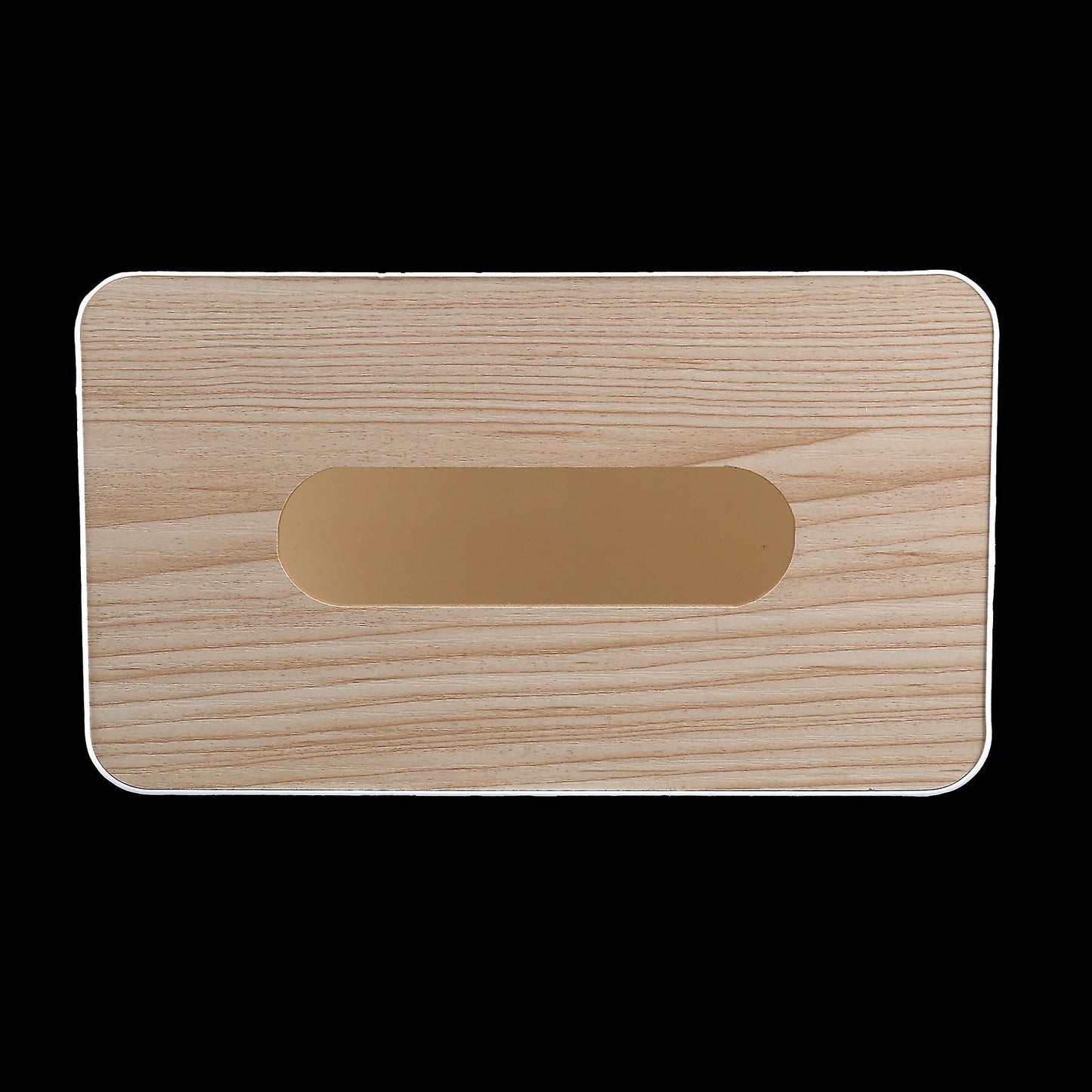 Tissue Box Wooden Lid Sanitary Paper Box Solid Wood Napkin Holder Box