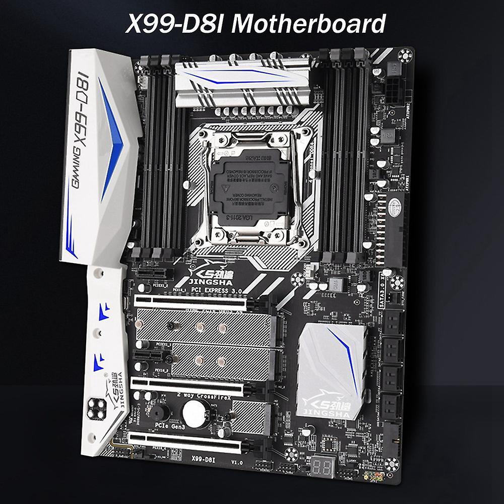 Jingsha X99-d8i Computer Motherboard with 2xddr4 Ecc 8gb 2133mhz Ram