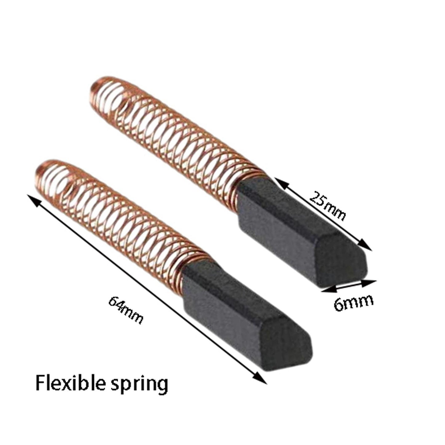 W10380496 Stand Mixer Motor Brush for Whirlpool & Kitchen Mixer-6 Pcs