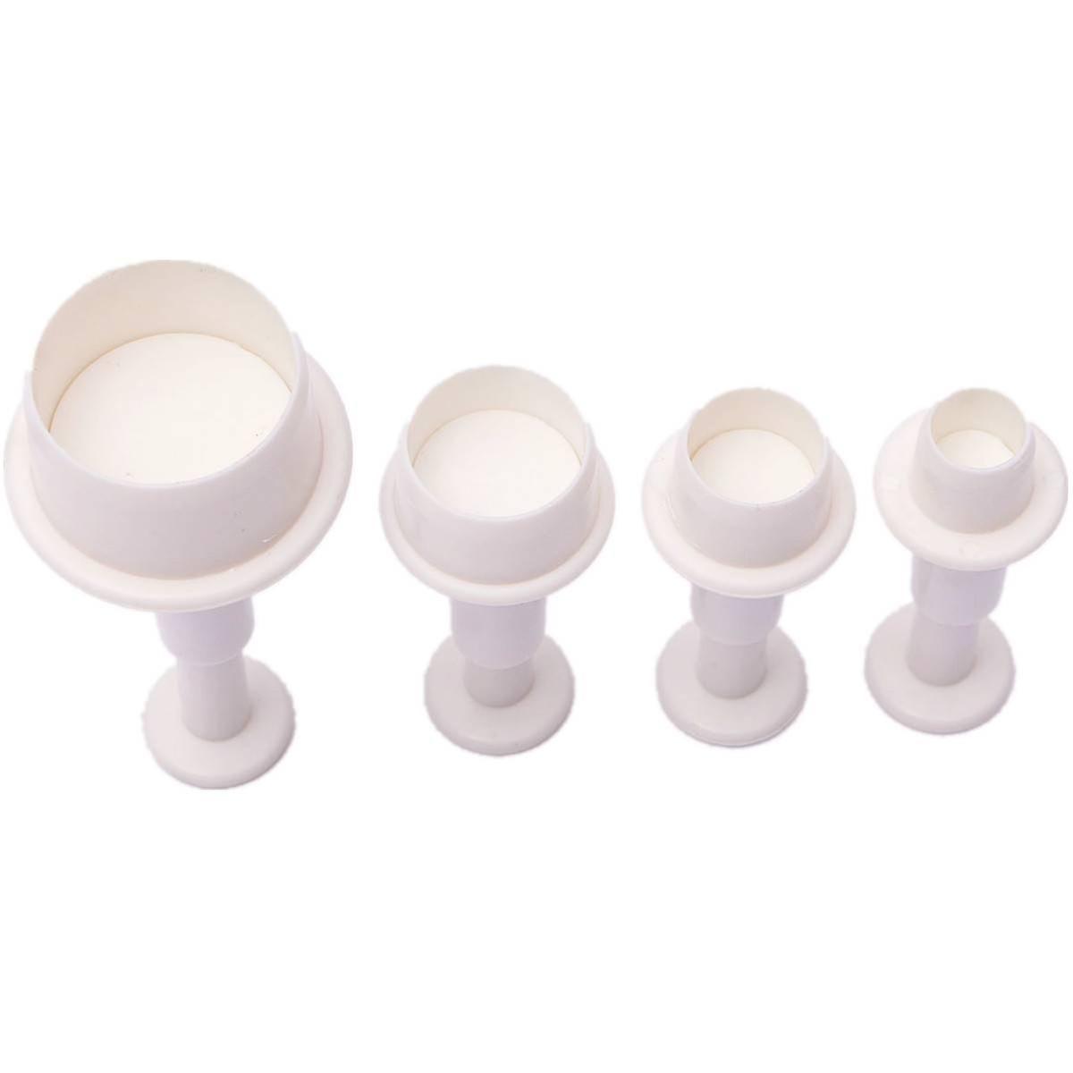 4pcs Round Circle Cake Biscuit Cookies Mold