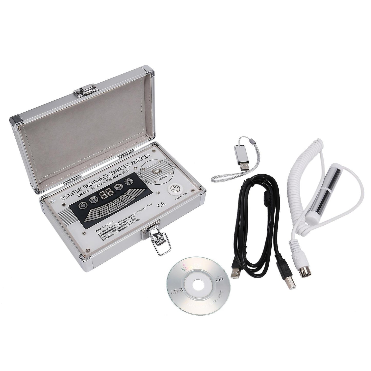 Quantum Resonance Magnetic Analyzer for Sub-health Test-spanish