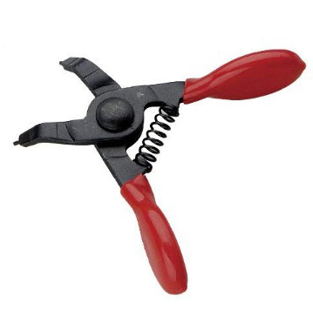 4 Pcs Mini Snap Ring Pliers,with Spring Action and Non-slip Pvc Grips