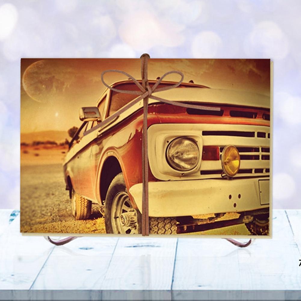 1 Truck Cover Accordion Foldable Photo Album Diy Scrapbook Crafts